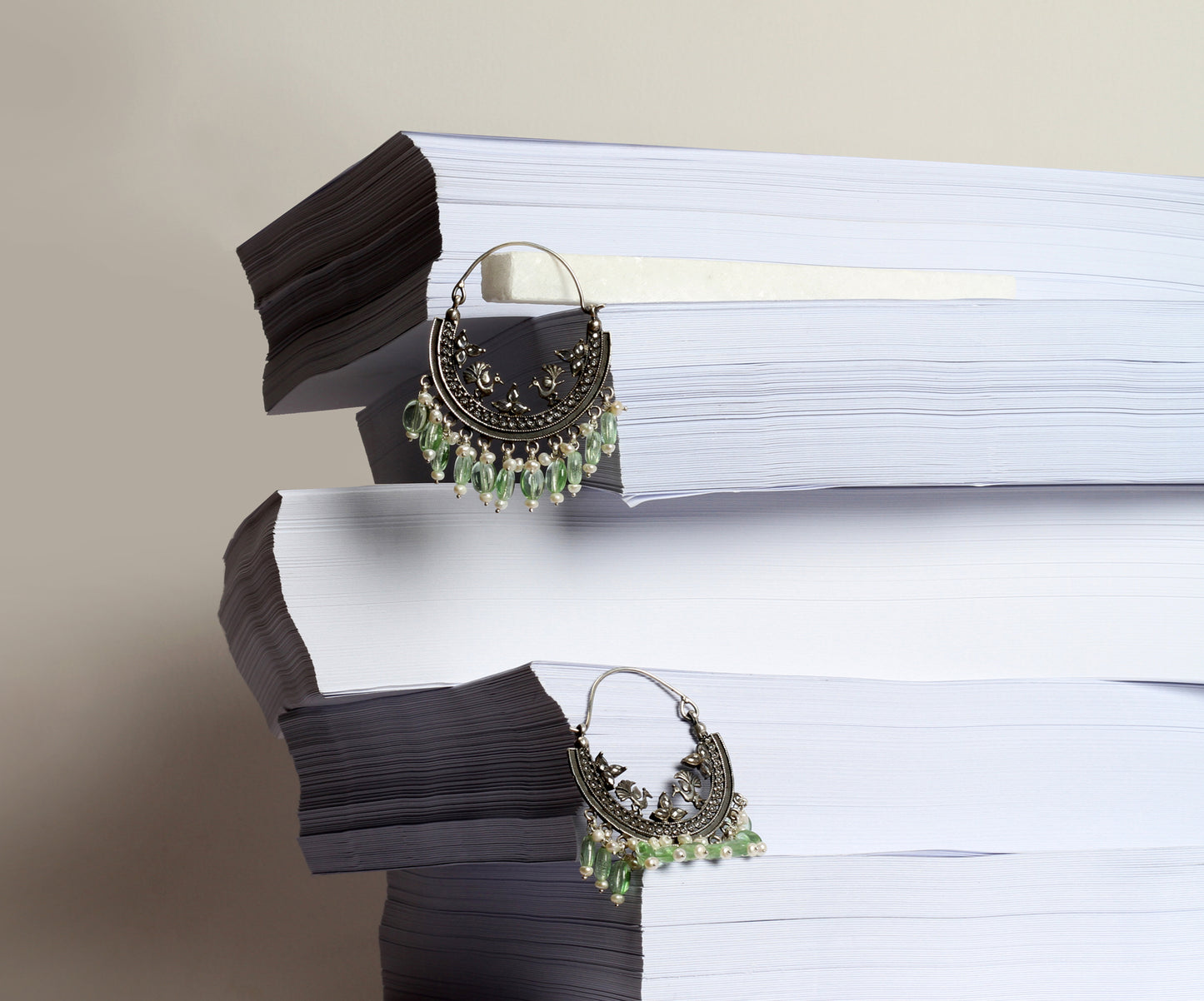 Sangeeta Boochra Silver Earrings