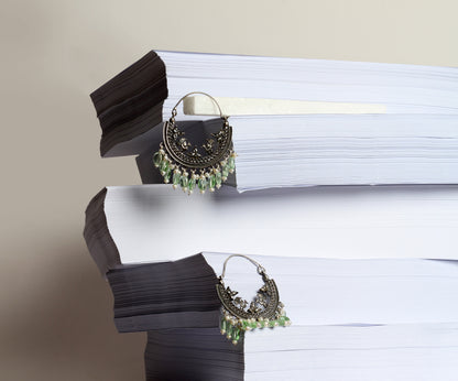 Sangeeta Boochra Silver Earrings