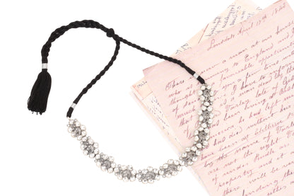 Silver Handcrafted Tribal Silver Necklace