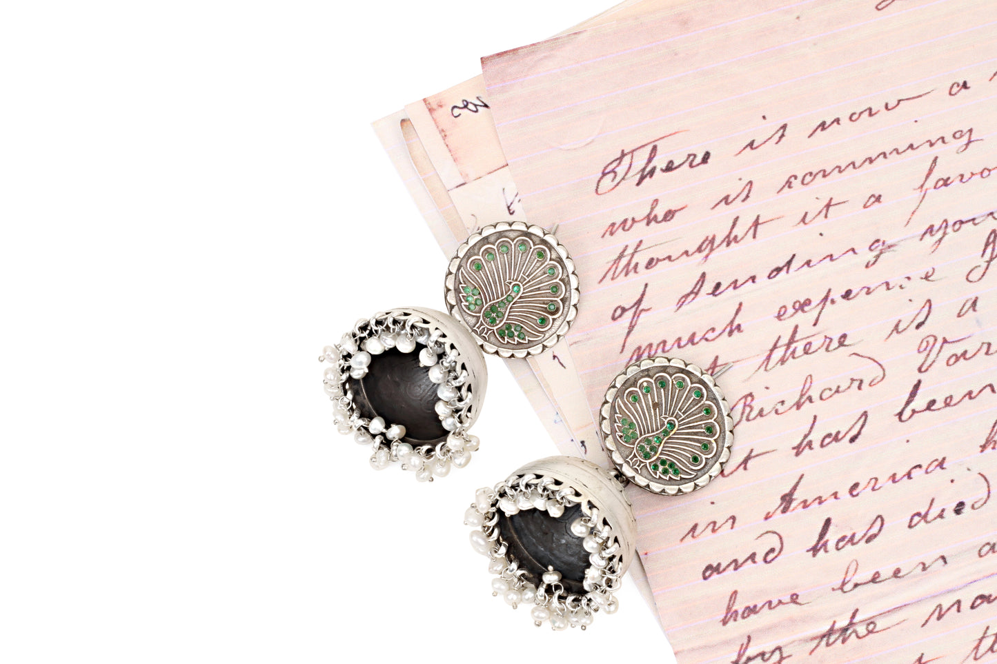 Silver Handcrafted Earrings