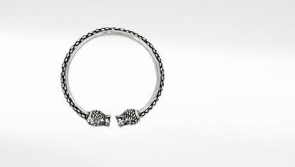 Sangeeta Boochra Tribal Silver Bracelet