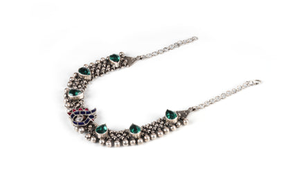Sangeeta Boochra Silver Necklace
