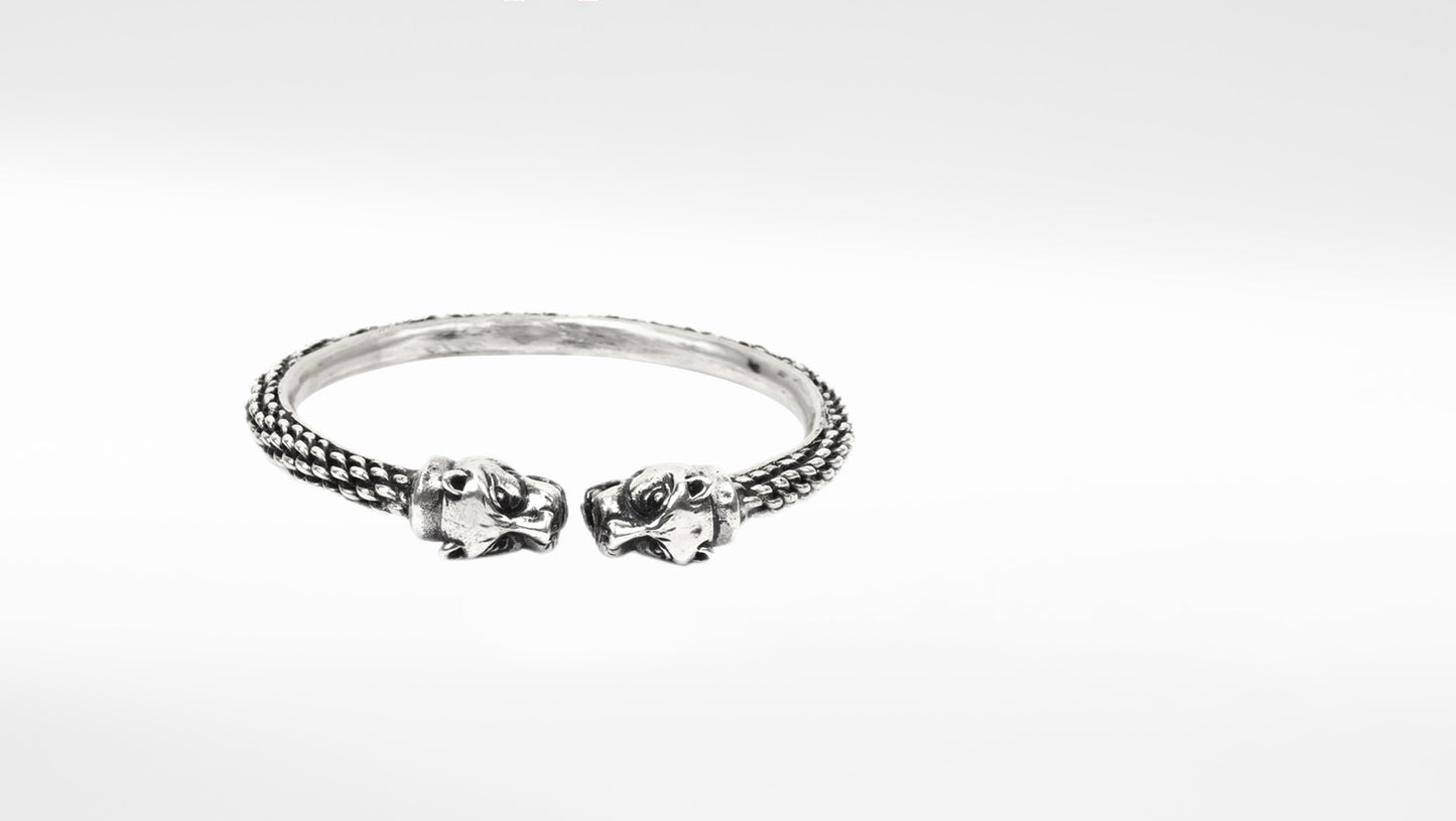 Sangeeta Boochra Tribal Silver Bracelet