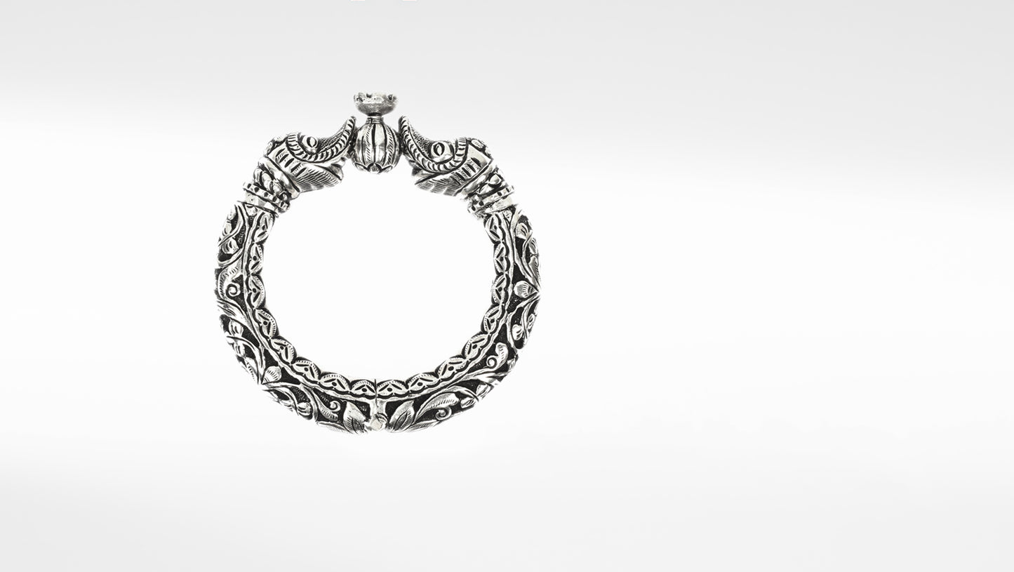 Sangeeta Boochra Tribal Silver Bracelets