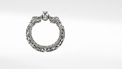 Sangeeta Boochra Tribal Silver Bracelets