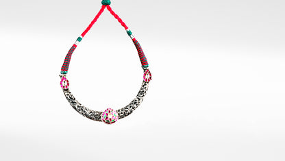 Sangeeta Boochra Silver Necklace