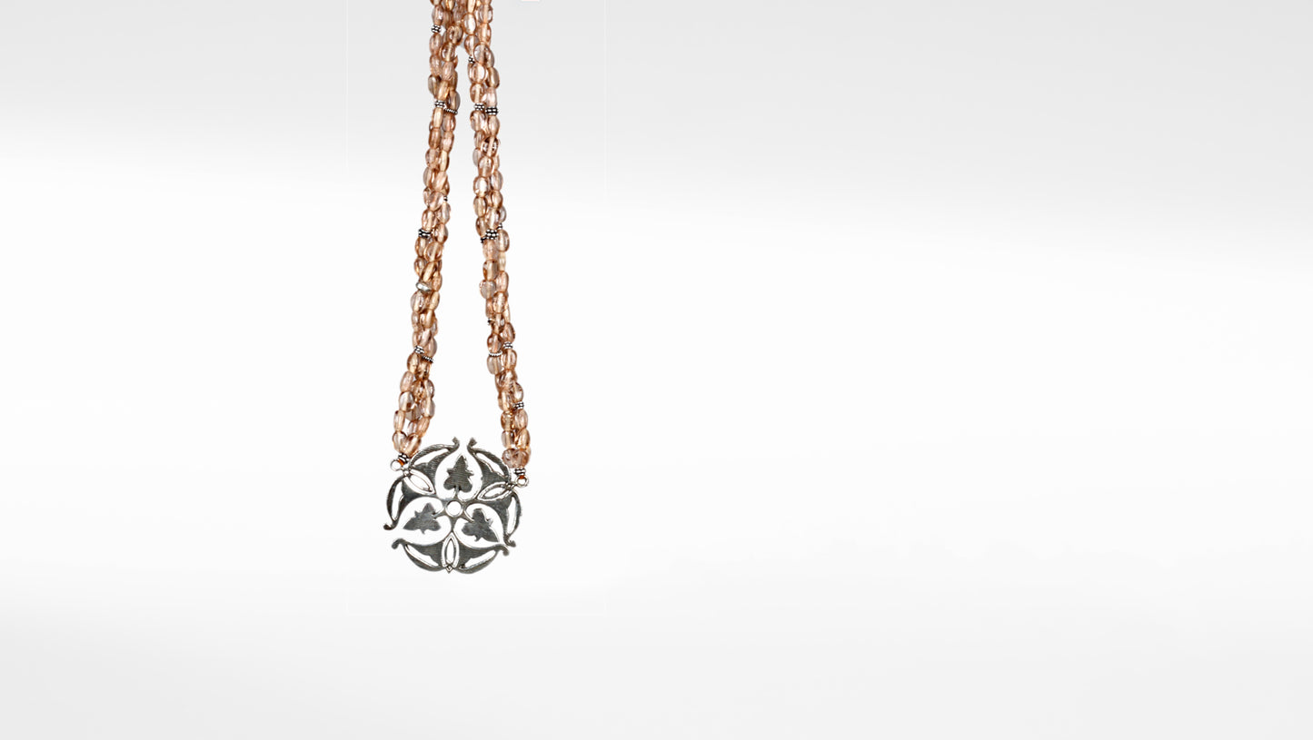 Sangeeta Boochra Silver Necklace