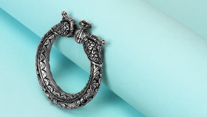 Sangeeta Boochra Tribal Silver Bracelets