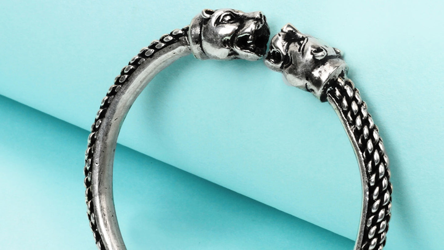 Sangeeta Boochra Tribal Silver Bracelet