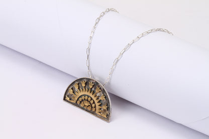 Anantaya - Silver Handcrafted Pendant