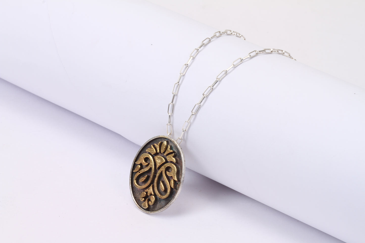 Anantaya - Silver Handcrafted Pendant with Chain