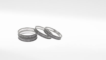 Sangeeta Boochra Tribal Silver Bracelets