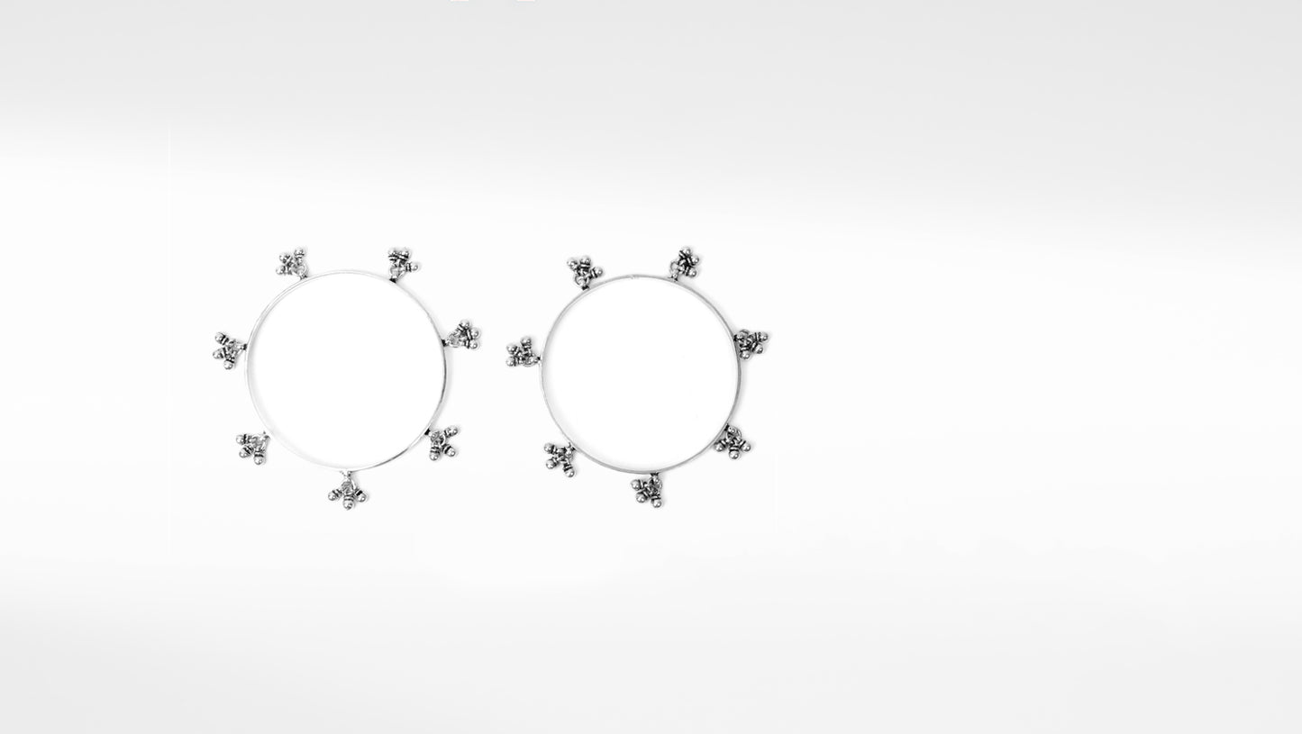 Sangeeta Boochra Tribal Silver Bracelets