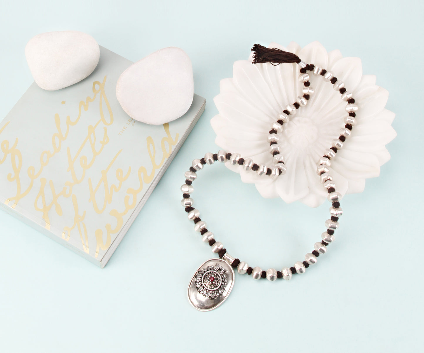 Sangeeta Boochra Silver Necklace