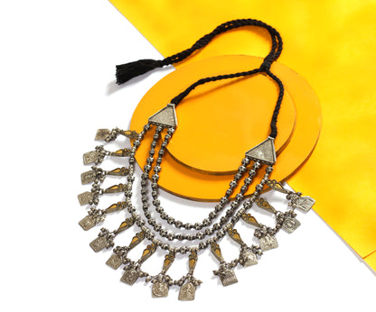 Sangeeta Boochra Silver Necklace