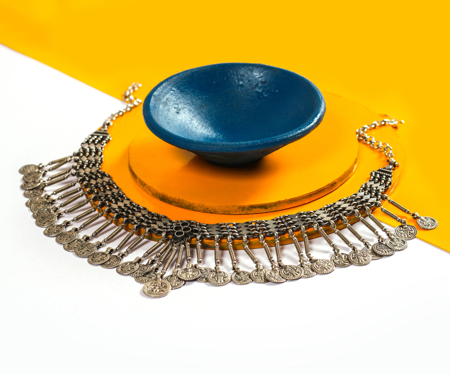 Sangeeta Boochra Silver Necklace