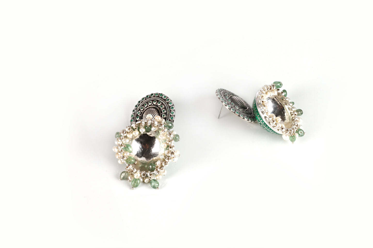Sangeeta Boochra Silver Earrings