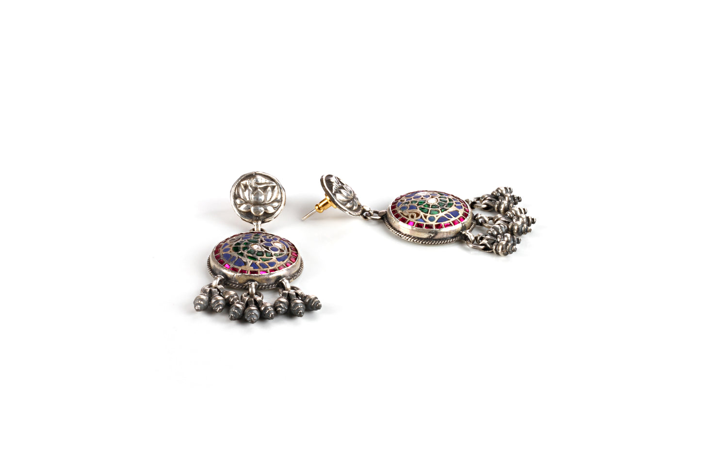 Sangeeta Boochra Silver Earrings