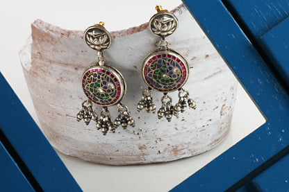 Sangeeta Boochra Silver Earrings
