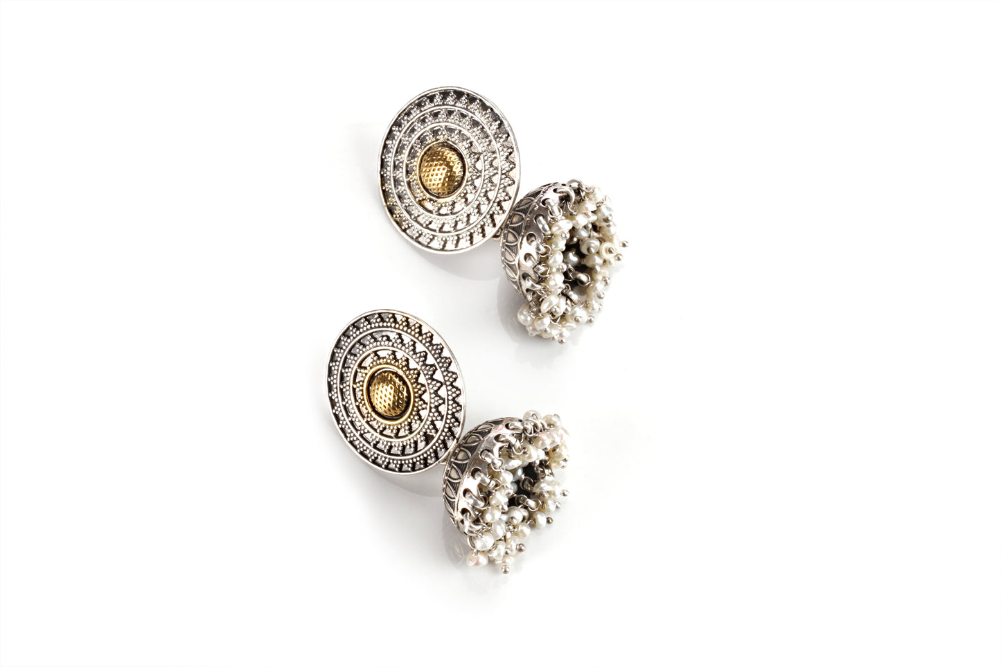 Sangeeta Boochra Silver Earrings