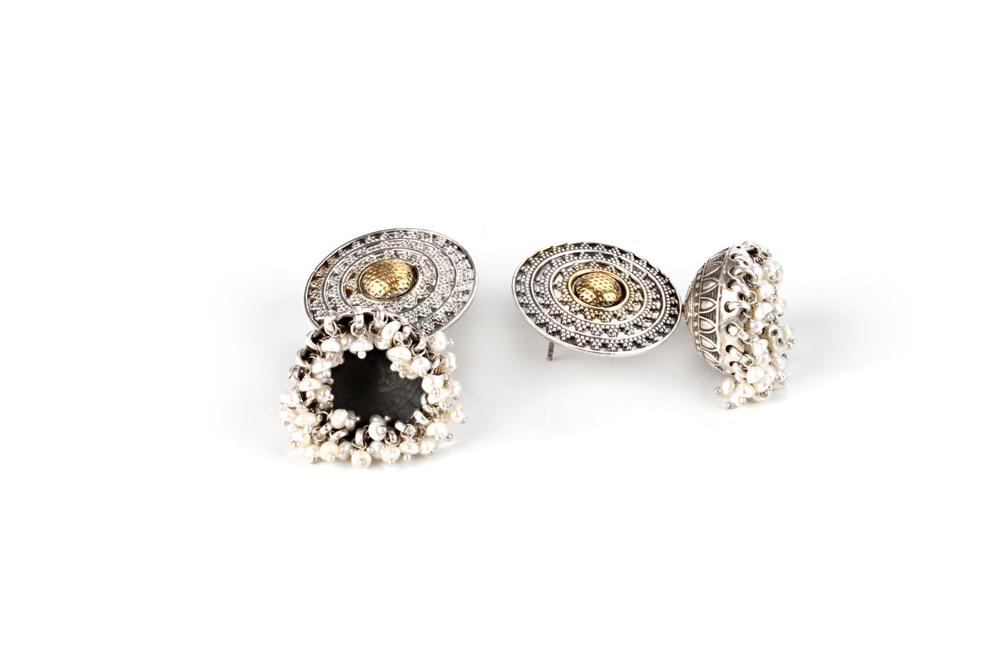 Sangeeta Boochra Silver Earrings