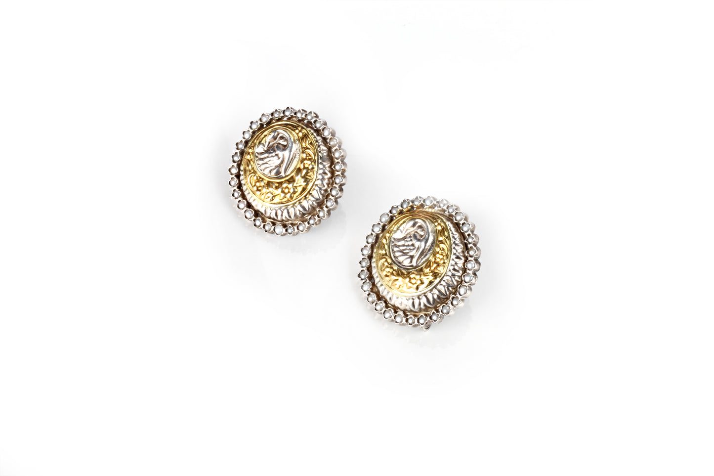 Sangeeta Boochra Silver Earrings