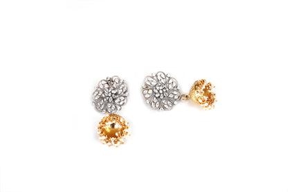 Sangeeta Boochra Silver Earrings