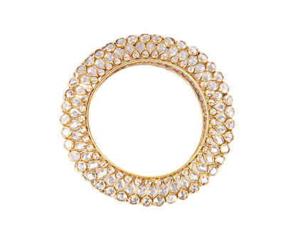 Sangeeta Boochra Gold Tone Silver Bracelet