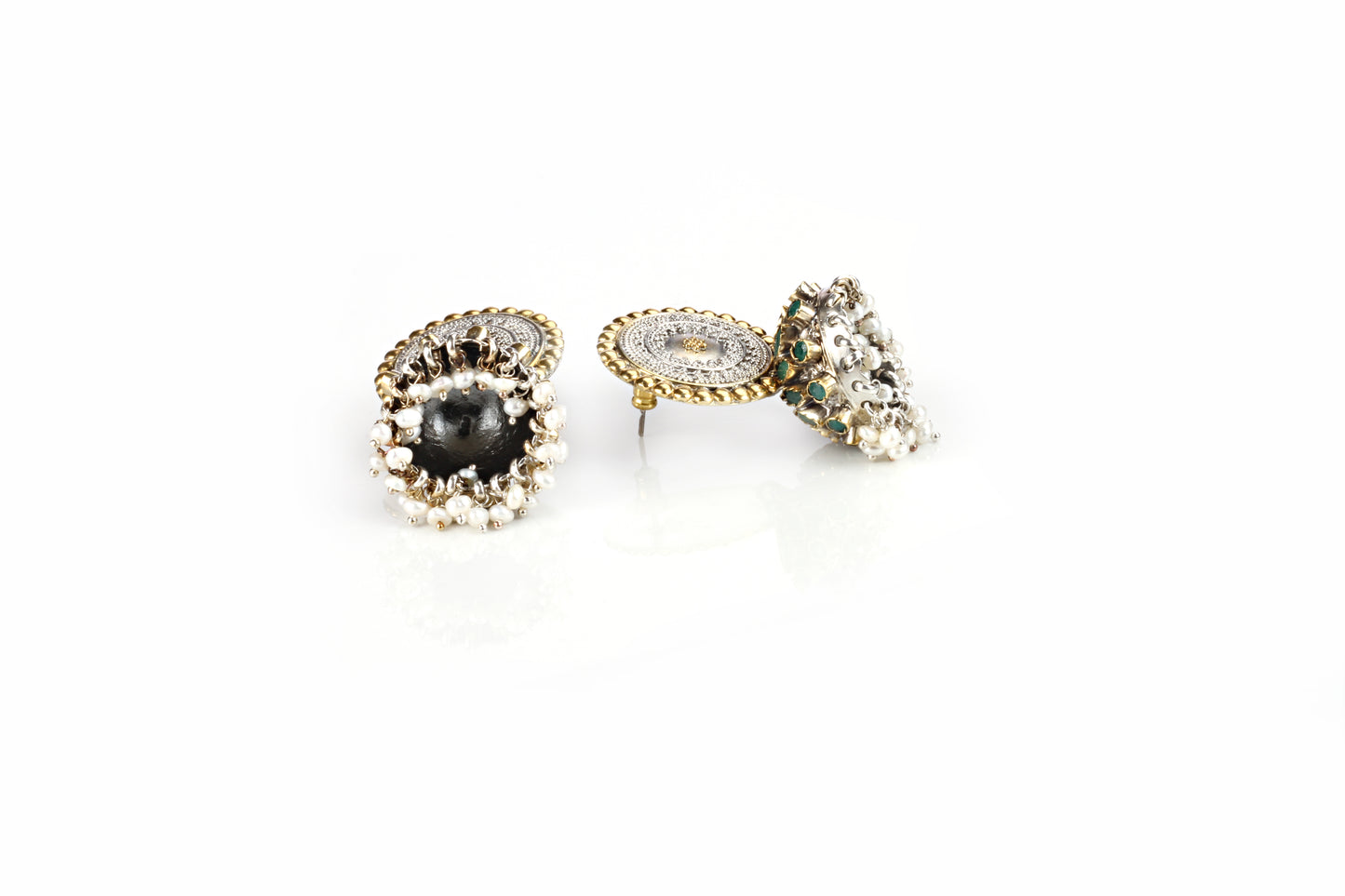 Sangeeta Boochra Silver Earrings