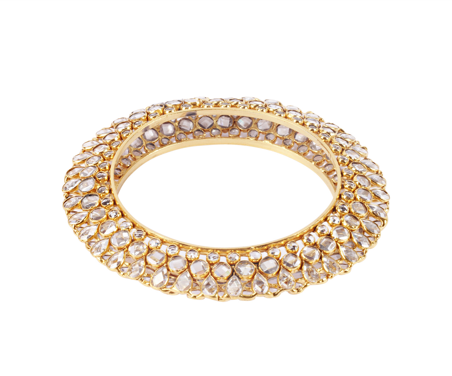 Sangeeta Boochra Gold Tone Silver Bracelet