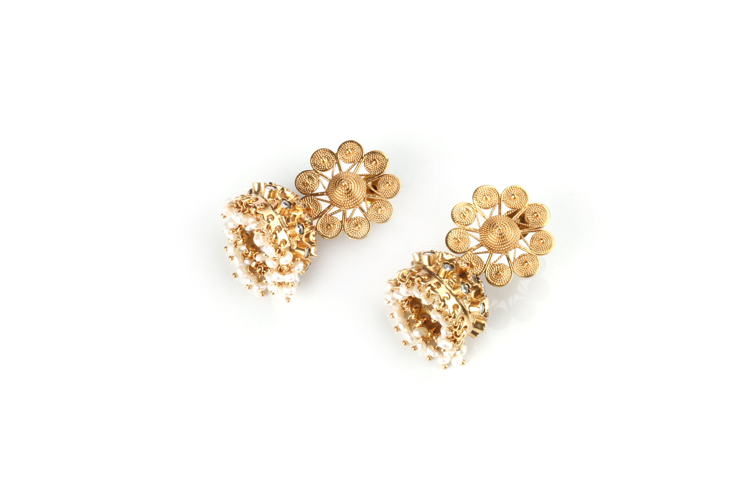 Sangeeta Boochra Silver Earrings