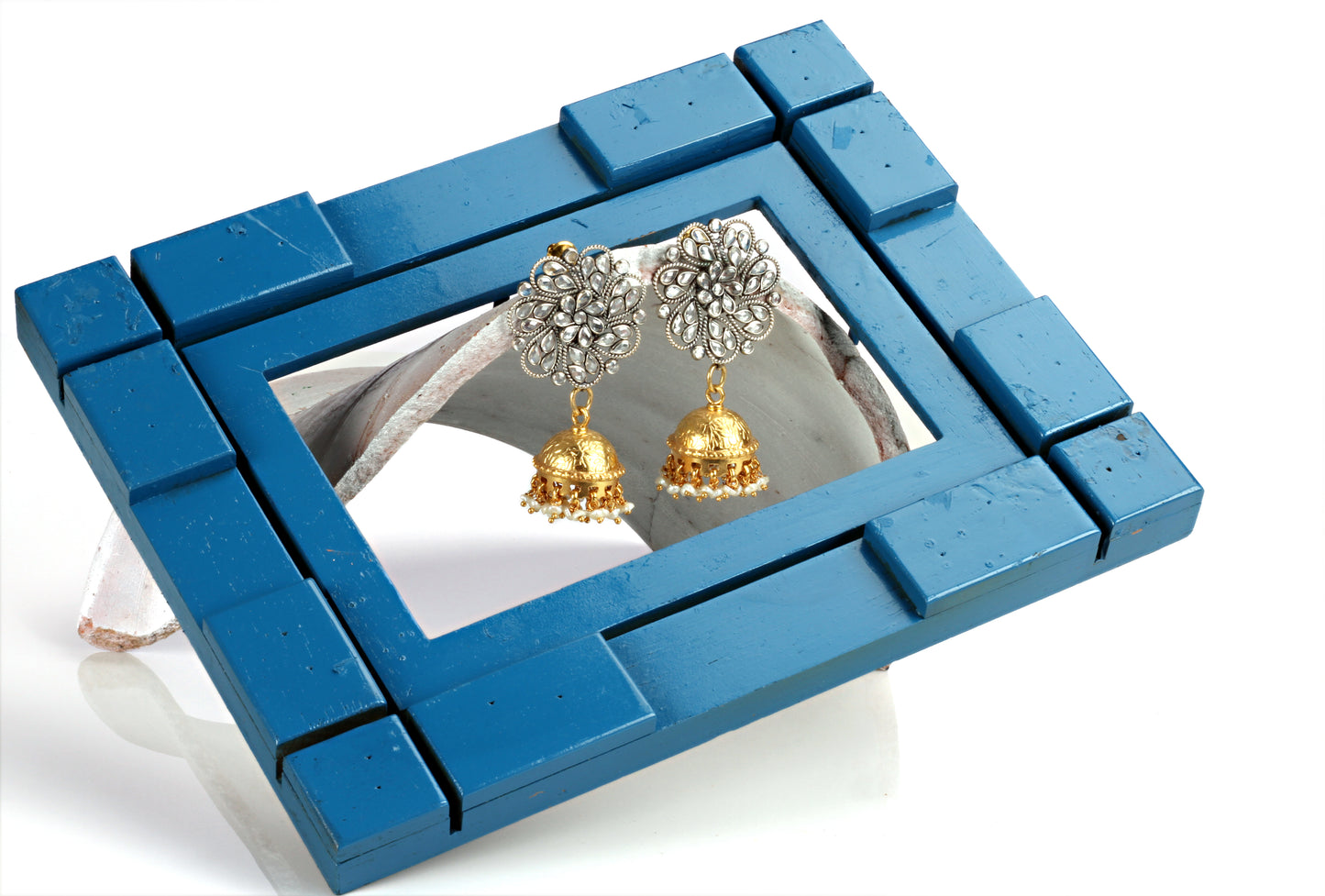 Sangeeta Boochra Silver Earrings