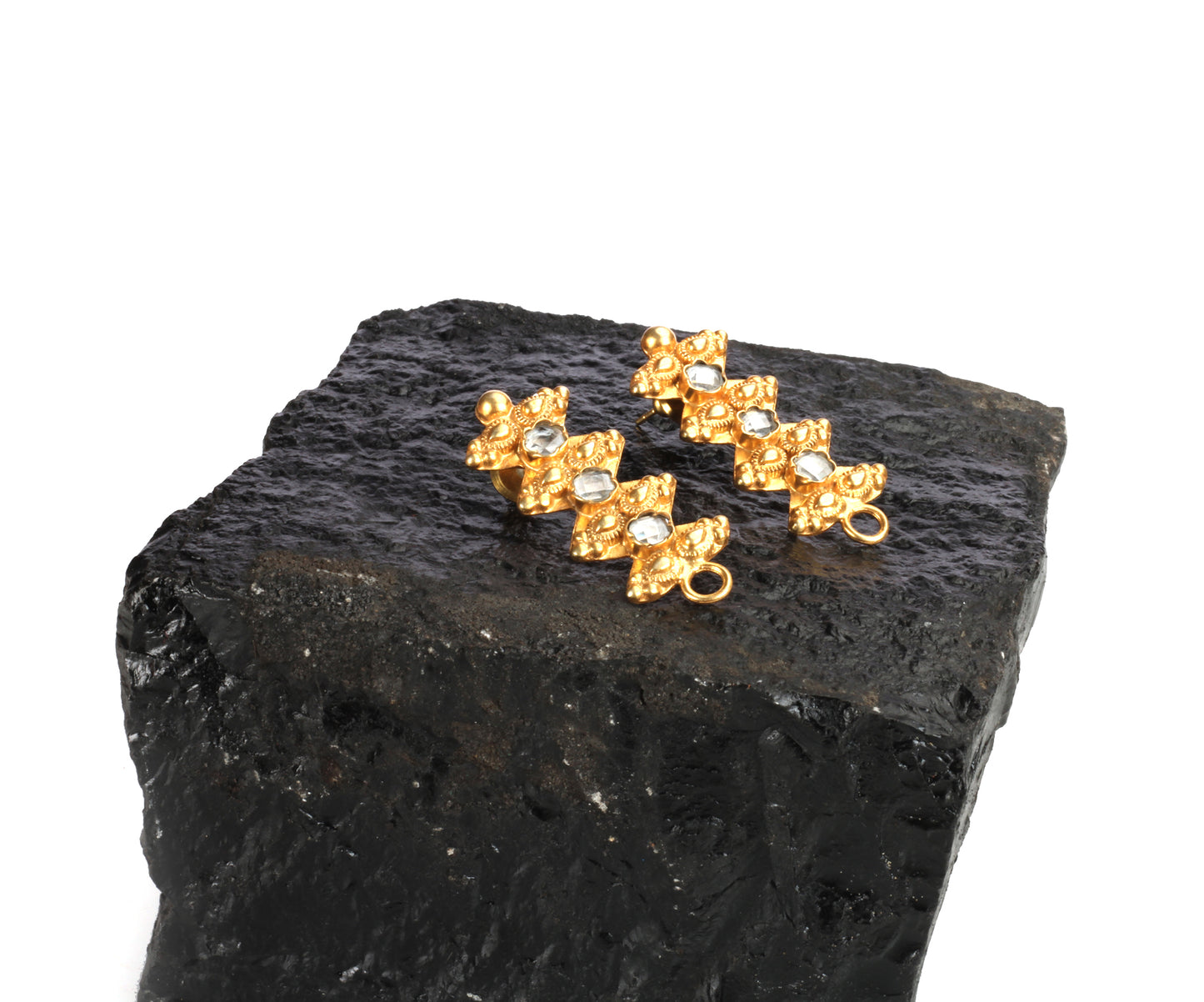 Sangeeta Boochra Silver Earrings