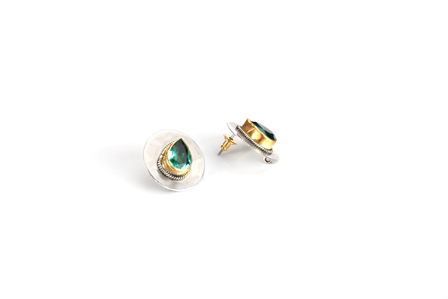 Sangeeta Boochra Silver Earrings