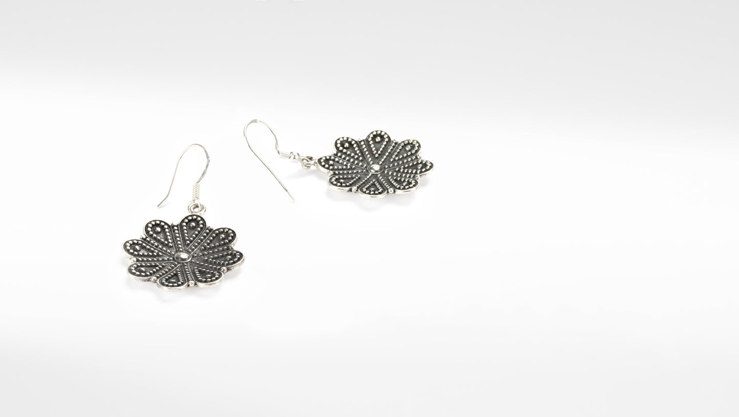 Sangeeta Boochra Silver Earrings