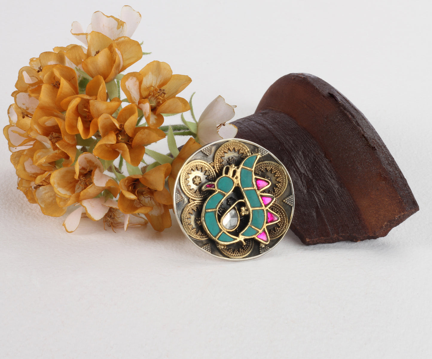 Sangeeta Boochra Silver Ring