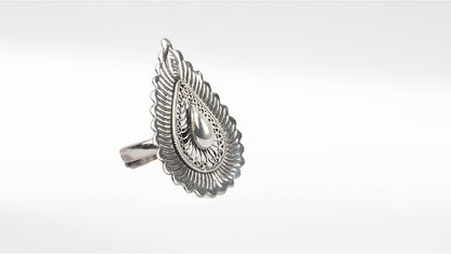 Sangeeta Boochra Silver Ring