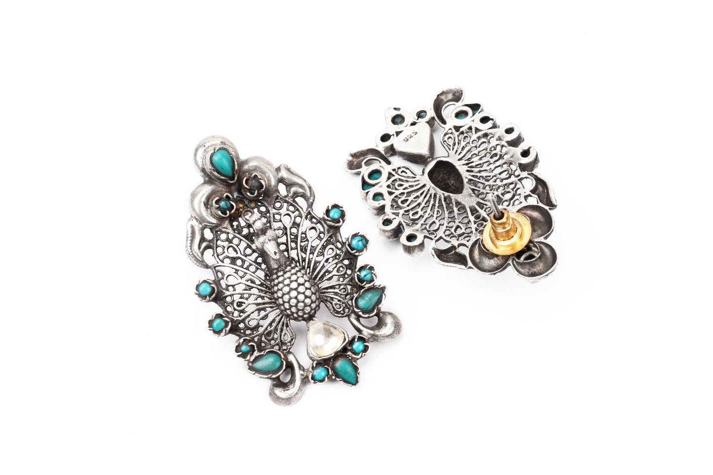 Silver Handcrafted Earrings