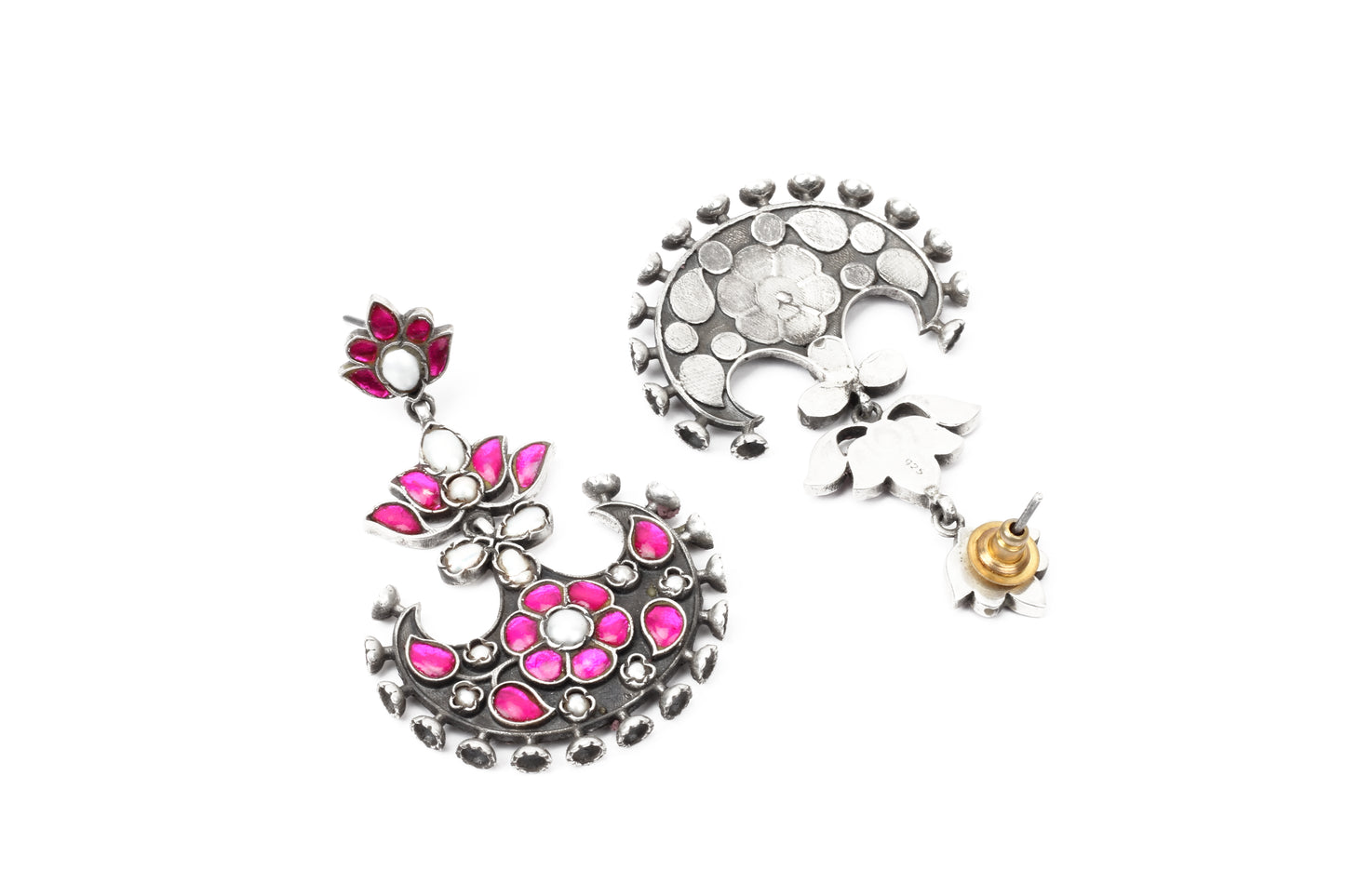 Silver Handcrafted Earrings