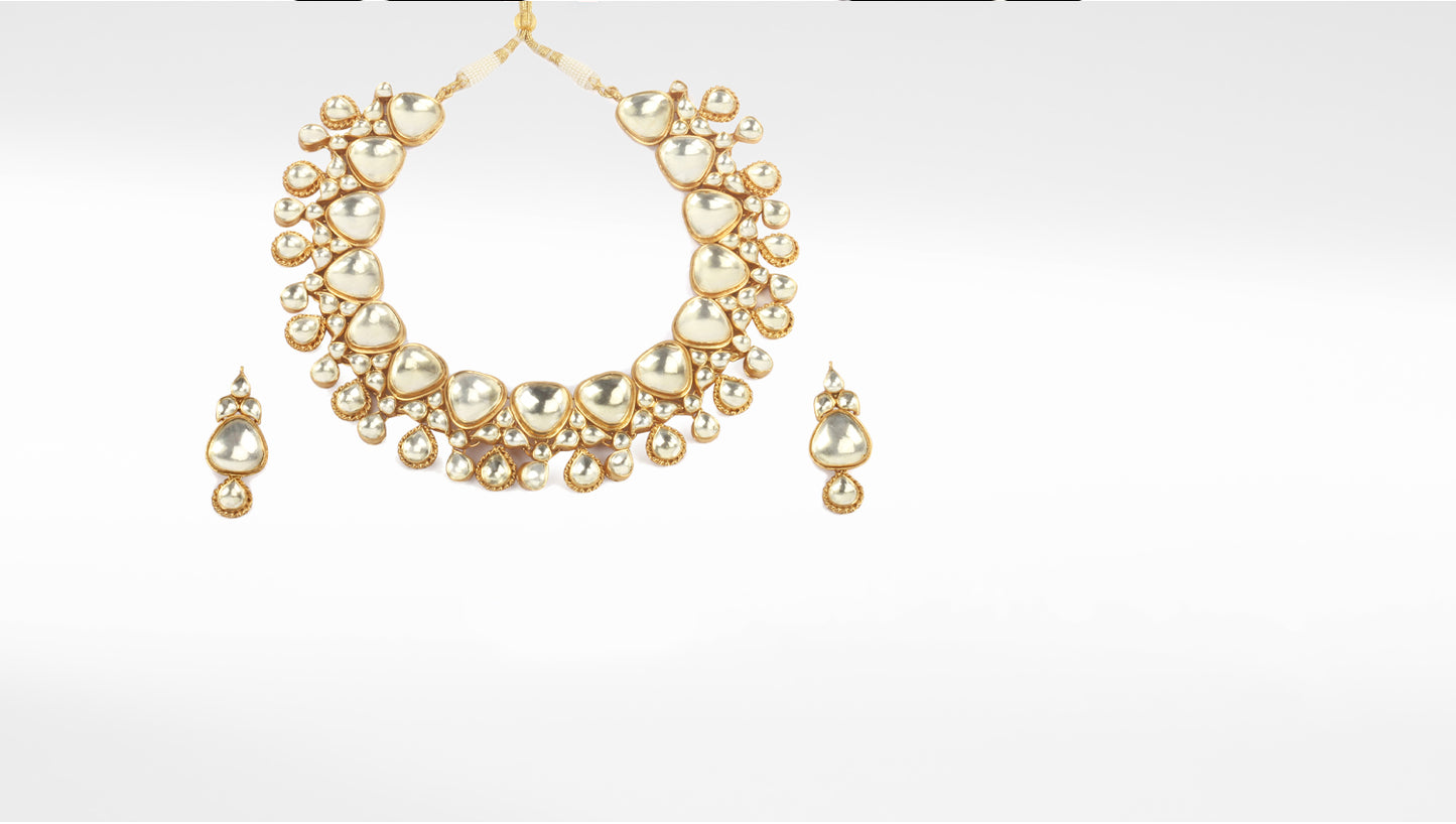 Sangeeta Boochra Silver Necklace