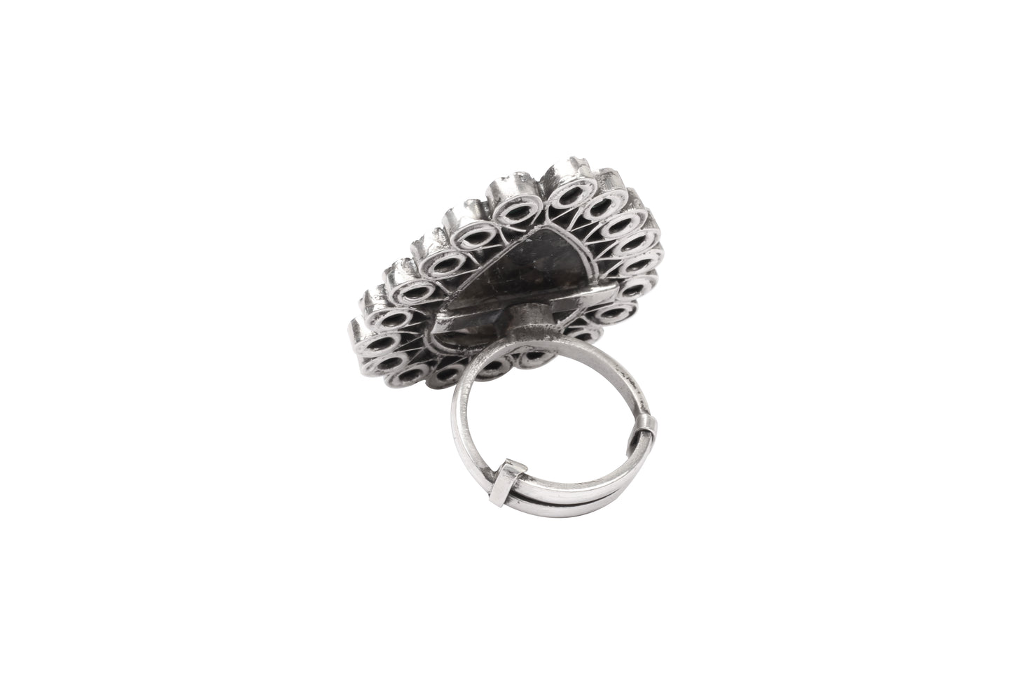 Silver Handcrafted Tribal Silver Ring