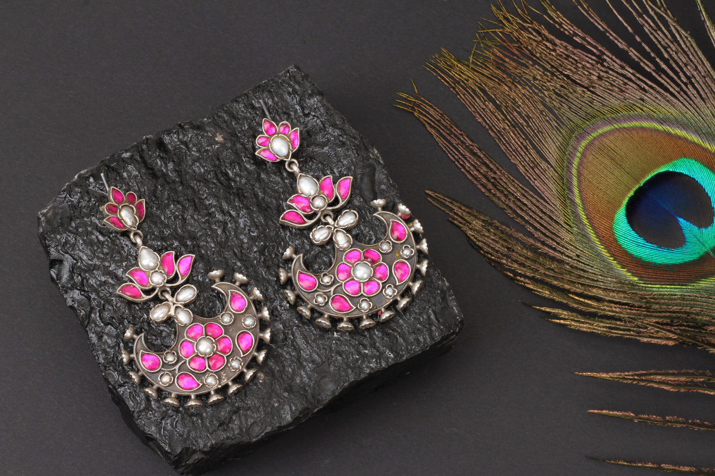 Silver Handcrafted Earrings