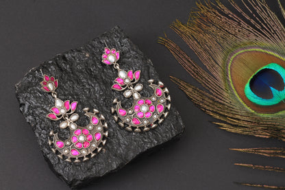 Silver Handcrafted Earrings