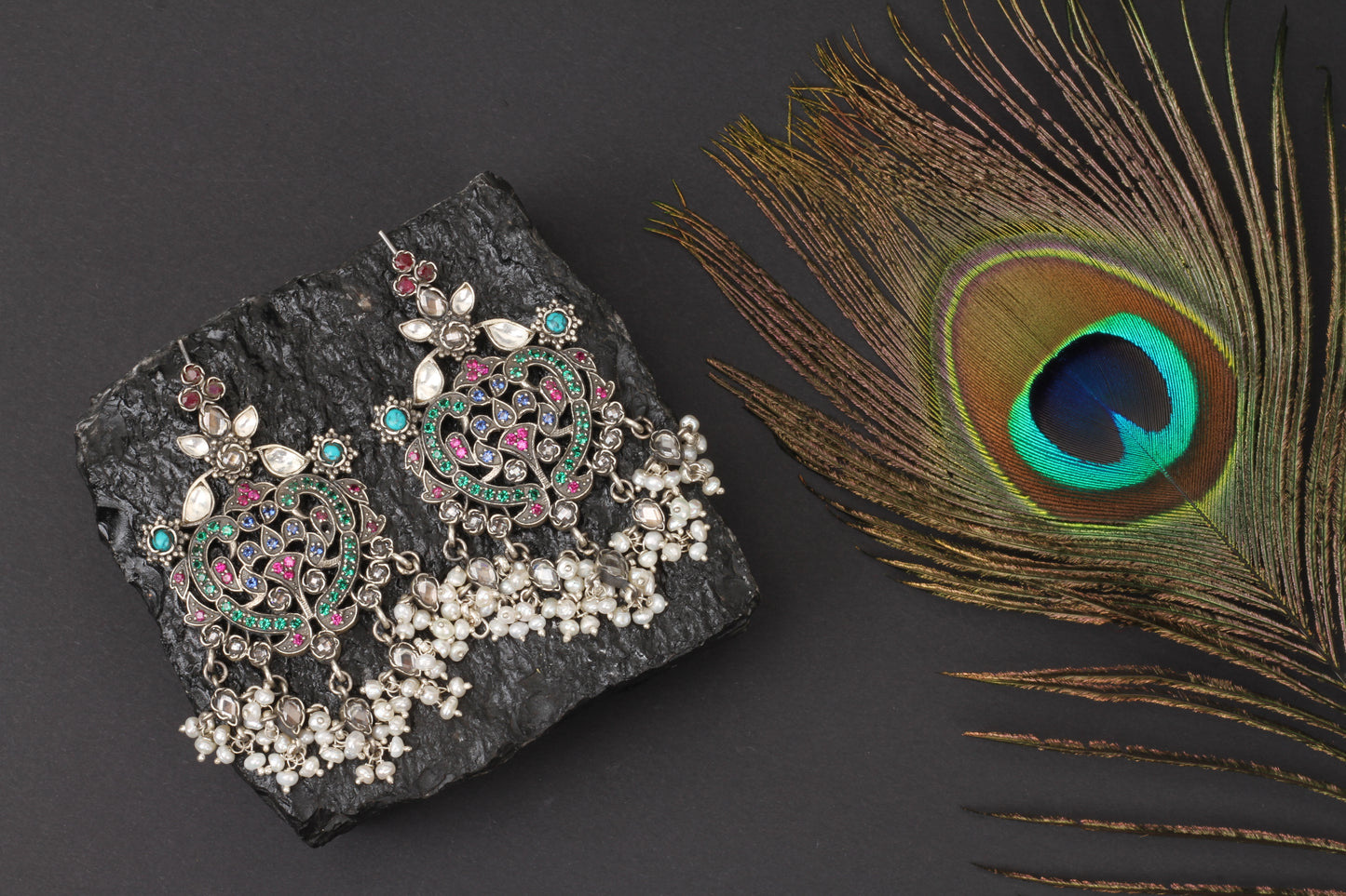 Silver Handcrafted Earrings