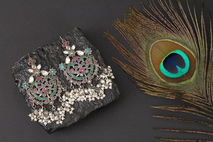 Silver Handcrafted Earrings