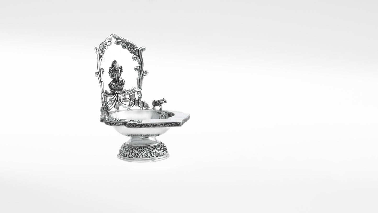 Sangeeta Boochra Sterling Silver God Oil Lamp