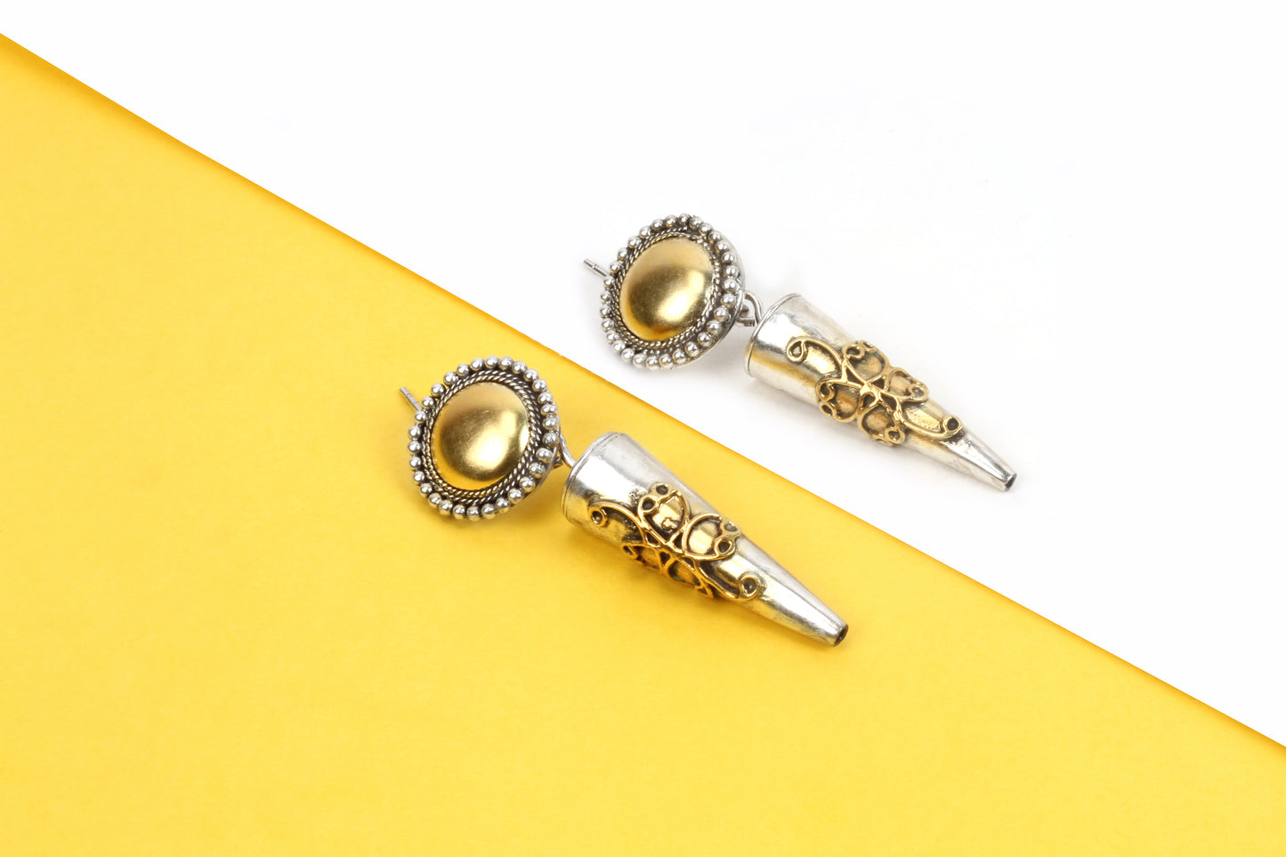 Silver Handcrafted Earrings