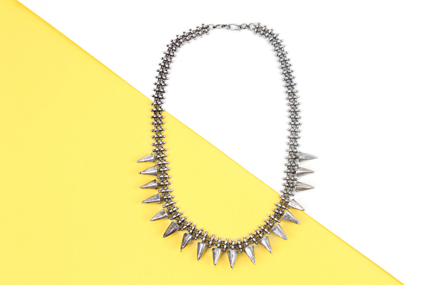 Silver Handcrafted Necklace