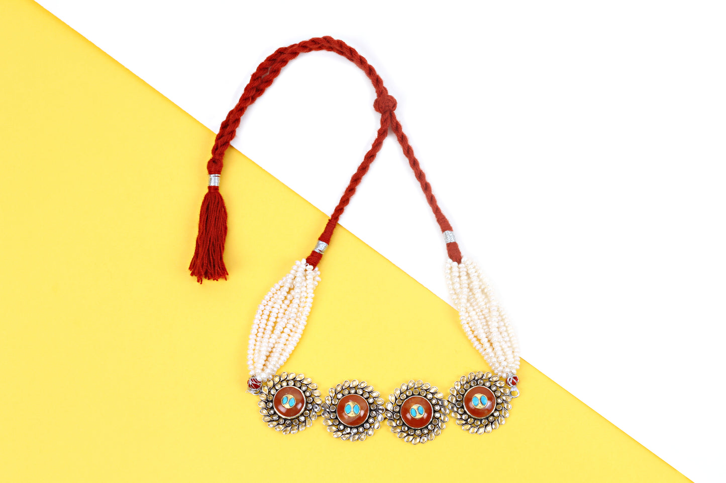 Silver Handcrafted Necklace