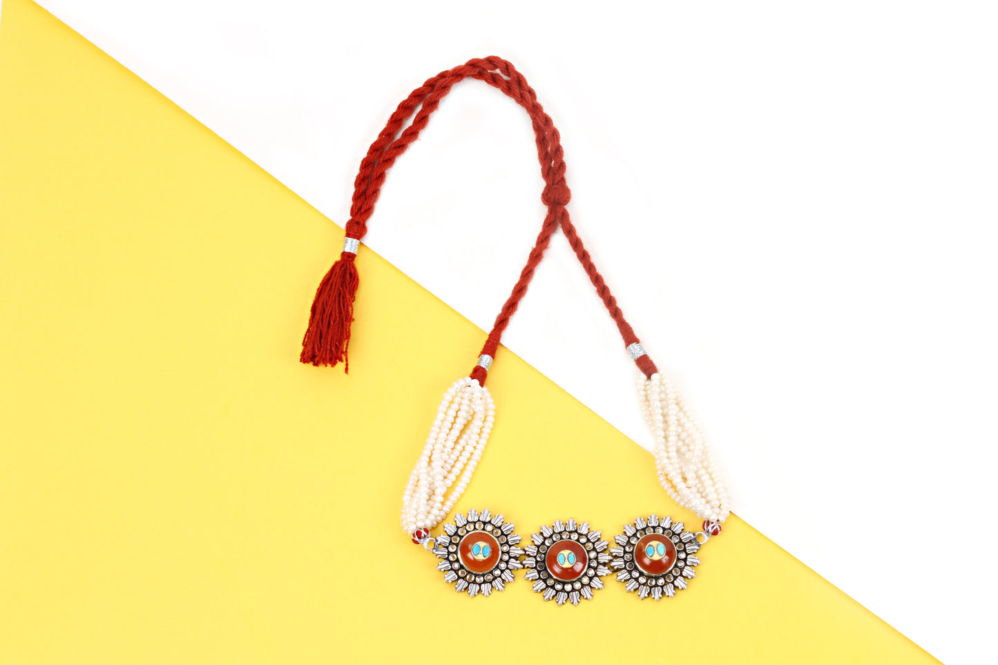 Silver Handcrafted Necklace